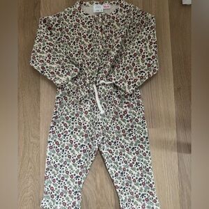 Zara Multicolor Floral Kids Jumpsuit